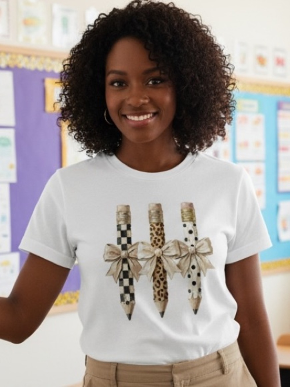 Coquette Bow Pencil Shirt